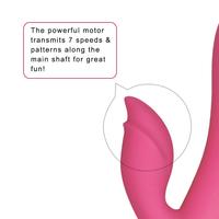 7 Modlu Şarjlı Klitoris Uyarıcılı Vibratör - Dreamer II Rechargeable Vibrator