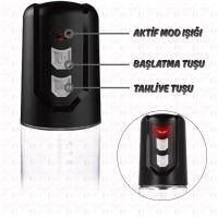 Automatic ML2 - Standart Hazneli 2 Modlu Yüksek Performanslı Type-C Şarjlı Otomatik Penis Pompası