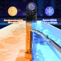 Automatic MXL2 - Ekstra Büyük Hazneli 9 Emiş Modlu Dijital Ekranlı Profesyonel Otomatik Penis Pompası