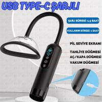 Automatic - 5 Başlıklı 6 Modlu Dijital Ekranlı Profesyonel Otomatik Göğüs ve Vajina Vakum Pompası Set