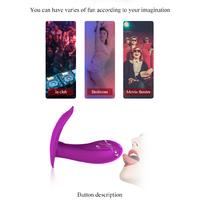 Cute M1 - Şarjlı Uzaktan Kumanda ve Ses Kontrollü Akıllı Isıtmalı G-Spot ve Klitoris Uyarıcı Giyilebilir Vibratör