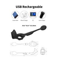 FATNES Kablosuz Kumandalı Testis ve Penis Halkalı Perine ve Prostat Uyarıcı Vibratör