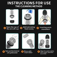 Masterbator - Şarjlı İnleme Sesli Titreşimli ve Emiş Güçlü Penis Pompası Suni Vajina Tam Otomatik Mastürbatör