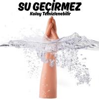 Magic Hand - King Size Realistic Fist Anal Plug Dev Boyut Gerçekçi Doku Realistik Sivri Uçlu El-Kol Dildo 34x7 CM