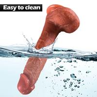 Frank - Şarjlı Kumandalı Isıtmalı İleri Geri Hareketli ve Rotasyonlu Gerçekçi Damarlı Yapay Penis Vibrator