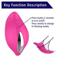 PANAME Telefon Kontrollü Giyilebilir Vibratör