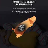 Plush Dog Sex Machine - Şarjlı Kumandalı İleri Geri Hareketli Isıtmalı Titreşimli Peluş Köpek Sex Makinesi