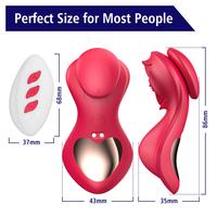 Paraty Şarjlı Kablosuz Kumandalı Mıknatıslı Klitoris Uyarıcı Giyilebilir Vibratör