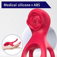 Nolan Şarjlı Uzaktan Kumandalı Klitoris Uyarıcı Vibratör Testis ve Penis Halkası