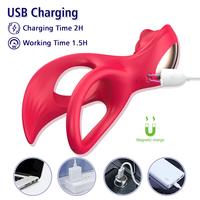 Nolan Şarjlı Uzaktan Kumandalı Klitoris Uyarıcı Vibratör Testis ve Penis Halkası