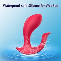 Paname Pro Şarjlı Uzaktan Kumandalı Klitoris G Nokta Uyarıcı 2 in 1 Giyilebilir Vibratör