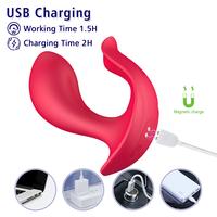 Paname Pro Şarjlı Uzaktan Kumandalı Klitoris G Nokta Uyarıcı 2 in 1 Giyilebilir Vibratör