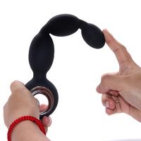 Milly Şarjlı Uzaktan Kumandalı Tutma Aparatlı Prostat Uyarıcı Boncuk Anal Vibratör