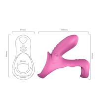 RANGER PRO Klitoris ve G Nokta Uyarıcı Testis ve Penis Halkası - Pembe