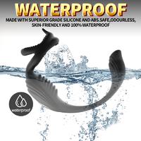 Şarjlı Testis ve Penis Halkalı Güçlü Titreşimli Çift Motorlu Perine ve Prostat Uyarıcı Vibratör