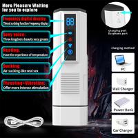 Traveler 2 Gen. Isıtmalı İnleme Sesli İleri Geri Hareket Emiş Titreşimli Vajina Otomatik Mastürbatör