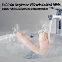 Ultra Soft Realistic Double Ended Dildo Yumuşak Doku Gerçekçi Çift Taraflı Realistik Yapay Penis 33 CM