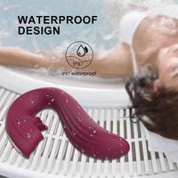 VELVET Kiss G Spot ve Klitoris Uyarıcı 2 in 1 Dil Vibratör