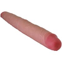 Zach - Sliding Skin Ultra Soft Realistic Double Ended Dildo Hareketli Kayar Deri Çift Katmanlı Çift Taraflı Gerçekçi Yapay Penis 45 CM