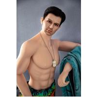 Adrian - Silicone Head Hair Transplant Evo Skeleton Sex Doll İskeletli Tam Boy Erkek Realistik Manken 160 CM