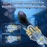 Automatic MXL2 - Ekstra Büyük Hazneli 9 Emiş Modlu Dijital Ekranlı Profesyonel Otomatik Penis Pompası