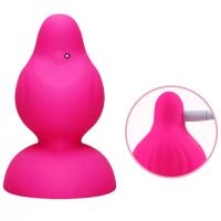 BLOSSOM USB Şarjlı Su Geçirmez Güçlü Titreşimli Göğüs ve Klitoris Uyarıcı Dil Vibratör