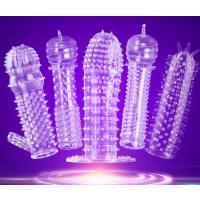 Tırtıklı Kabartmalı Güçlü Uyarıcı Şeffaf Silikon Penis Kılıfı - TYPE C