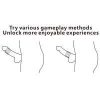 Convex Stimulus - Tırtıklı 3 Farklı Silikon Penis Kılıfı Set 4 CM