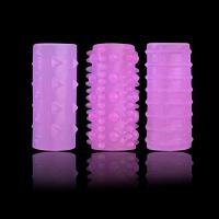 Convex Stimulus - Tırtıklı 3 Farklı Silikon Penis Kılıfı Set 4 CM