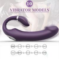 FLAMINGO Çift Motorlu Isıtmalı Usb Manyetik Şarjlı Bükülebilir Hareketli Vibratör