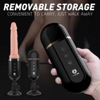 Gatling Rct Şarjlı Ayarlanabilir Vantuzlu Gerçekçi Et Dokusunda İleri Geri Hareketli Yapay Penis Vibratör