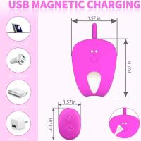 Ella RCT - Şarjlı Kablosuz Uzaktan Kumandalı Klitoris Uyarıcı Külot İçi Giyilebilir Sessiz Vibratör