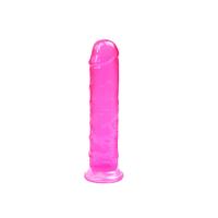 JELLY DILDO Ultra Yumuşak Dokulu Dildo Testissiz Jel Dokulu Realistik Penis 18 CM - Küçük
