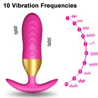 LUMINOUS Kablosuz Kumandalı Şarjlı Güçlü Titreşimli Anal Plug Vibratör