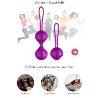 M3 Şarjlı Uzaktan Kumandalı G-Spot Klitoris Uyarıcı Giyilebilir Vibratör Kegel Egzersiz Vajinal Top
