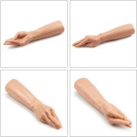 Magic Hand - King Size Realistic Fist Anal Plug Dev Boyut Gerçekçi Doku Realistik Sivri Uçlu El-Kol Dildo 34x7 CM