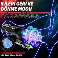 Masterbator - Şarjlı 360° Rotasyon (Dönme) ve İleri Geri Hareketli Otomatik Mastürbatör