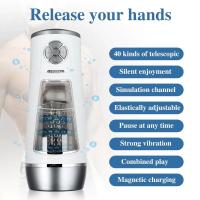 MIGYY Şarjlı İleri Geri Hareketli Titreşimli ve Kavrama Özellikli Tam Otomatik Mastürbatör