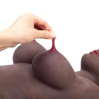 Ultra Mega Boy Zenci Realistik Manken Oral Anal Vajinal 3 in 1 Suni Vajina 11 KG