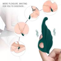 PRIME TOYS Helix Şarjlı Su Geçirmez G Nokta ve Klitoris Uyarıcı Parmağa Takılabilir Mini Vibratör