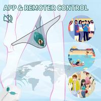 PRIME TOYS Telefon Kontrollü Manyetik Klipsli Külot İçi Giyilebilir Panty App 3 in 1 Vibratör