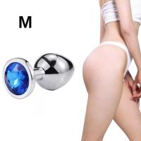 Paslanmaz Çelik Rose Gold Kalpli Mücevher Taşlı Pürüzsüz Rose Gold Metal Anal Butt Plug - Küçük Boy