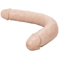 Ultra Soft Realistic Double Ended Dildo Yumuşak Doku Gerçekçi Çift Taraflı Realistik Yapay Penis 33 CM